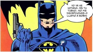 Batman te anima a participar en la encuesta