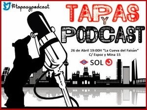 cartel de las Tapas y podcast
